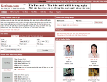 Tablet Screenshot of ketban.com